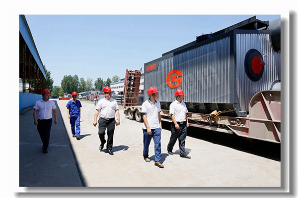 373 用于化妆品加工的燃油蒸汽锅炉